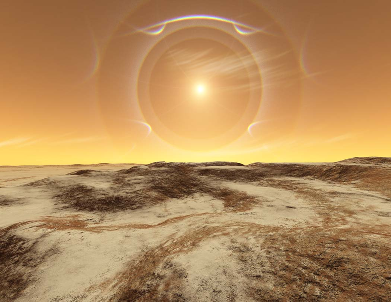 Illustration for article titled Here's what the weather on Mars would really look like